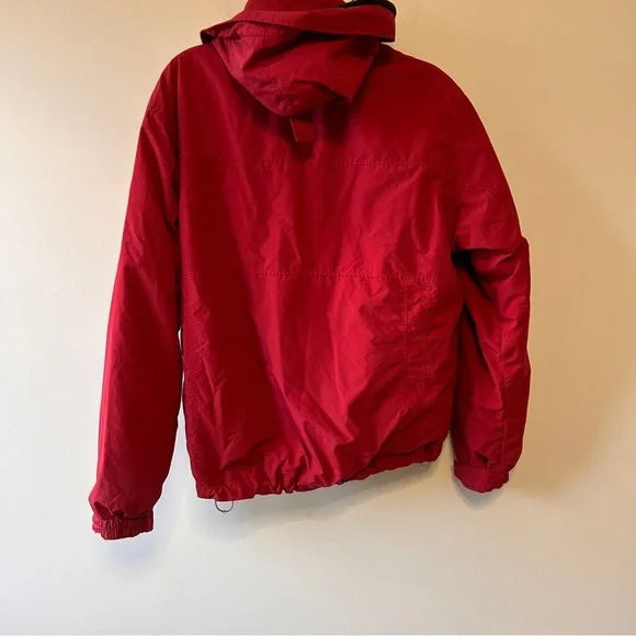 LL Bean Men's Medium The Weather Network 3 in 1 Red Jacket Black Fleece Insert - Picture 9 of 14